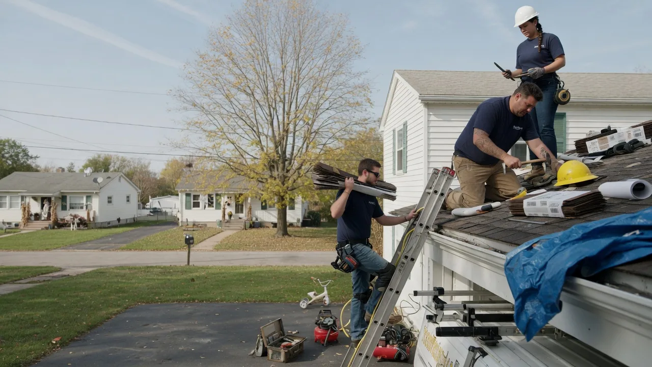 Local Roofing Contractors in Fowlerton, IN near me